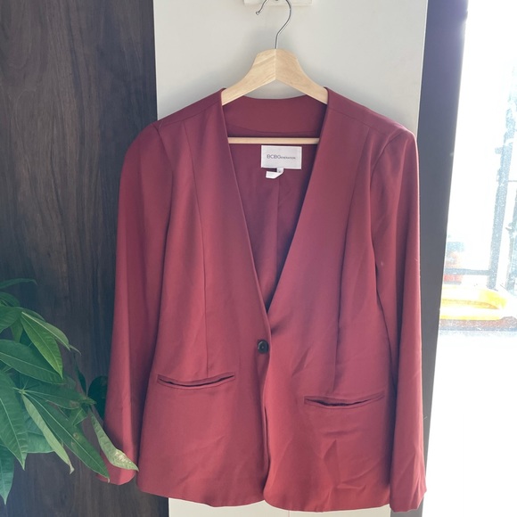 BCBG Blazer Size S Red - Picture 1 of 3